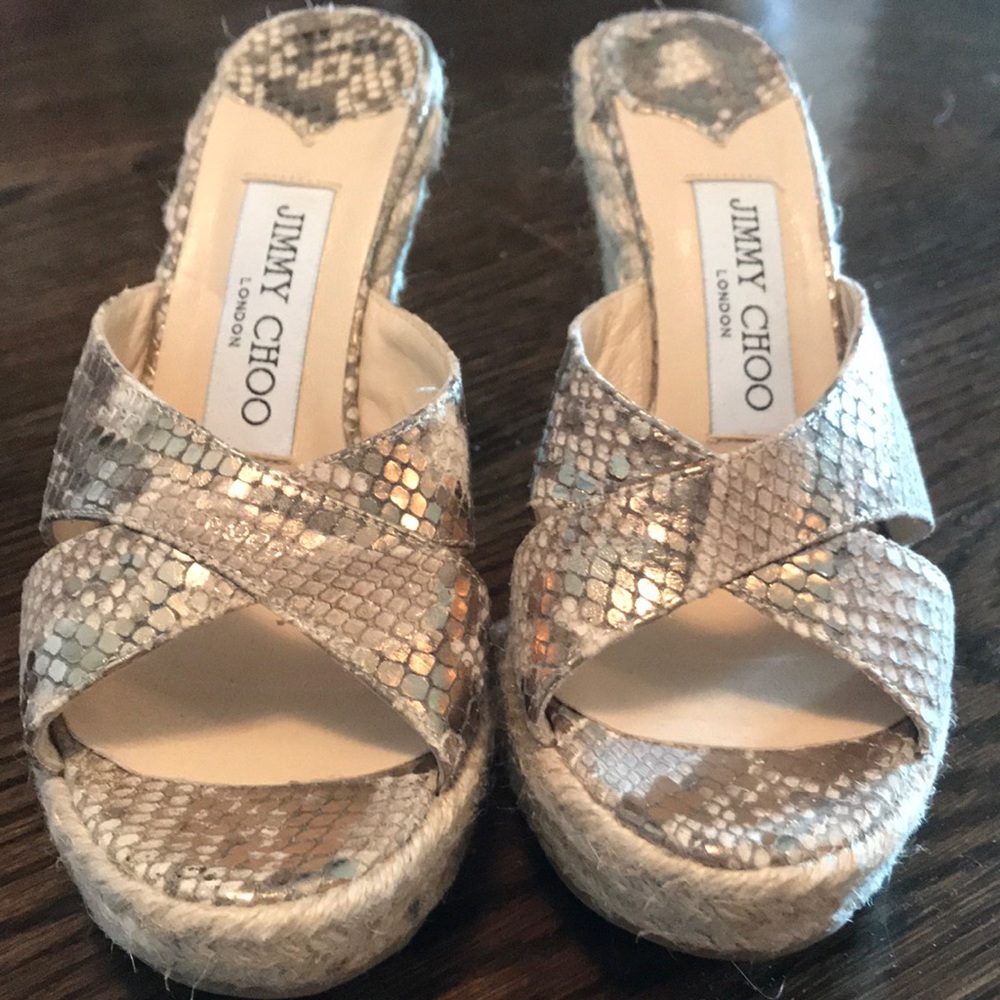 Jimmy Choo sandal/wedge